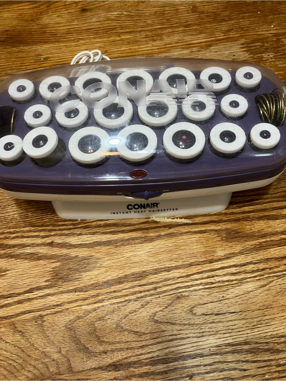 Conair Instant Heat Hairsetter in Purple and White